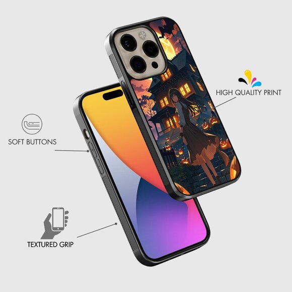 Halloween Phone Cover – iPhone 16, 15 Pro, Galaxy S25, S24, S24 Ultra, Pixel 9 - Picture 4 of 9